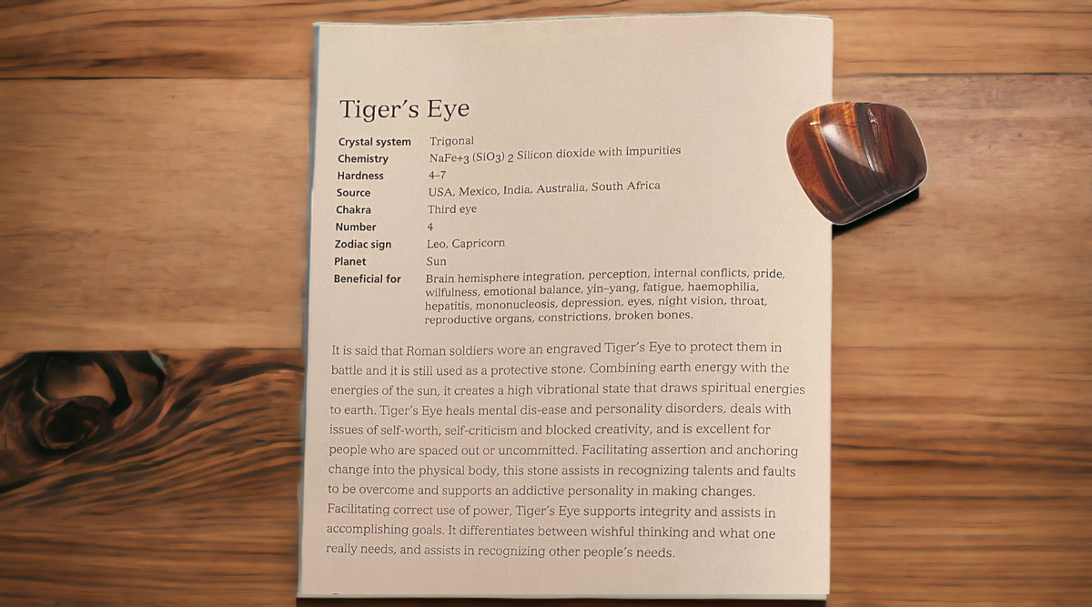 Tiger Eye Trauma and Truth
