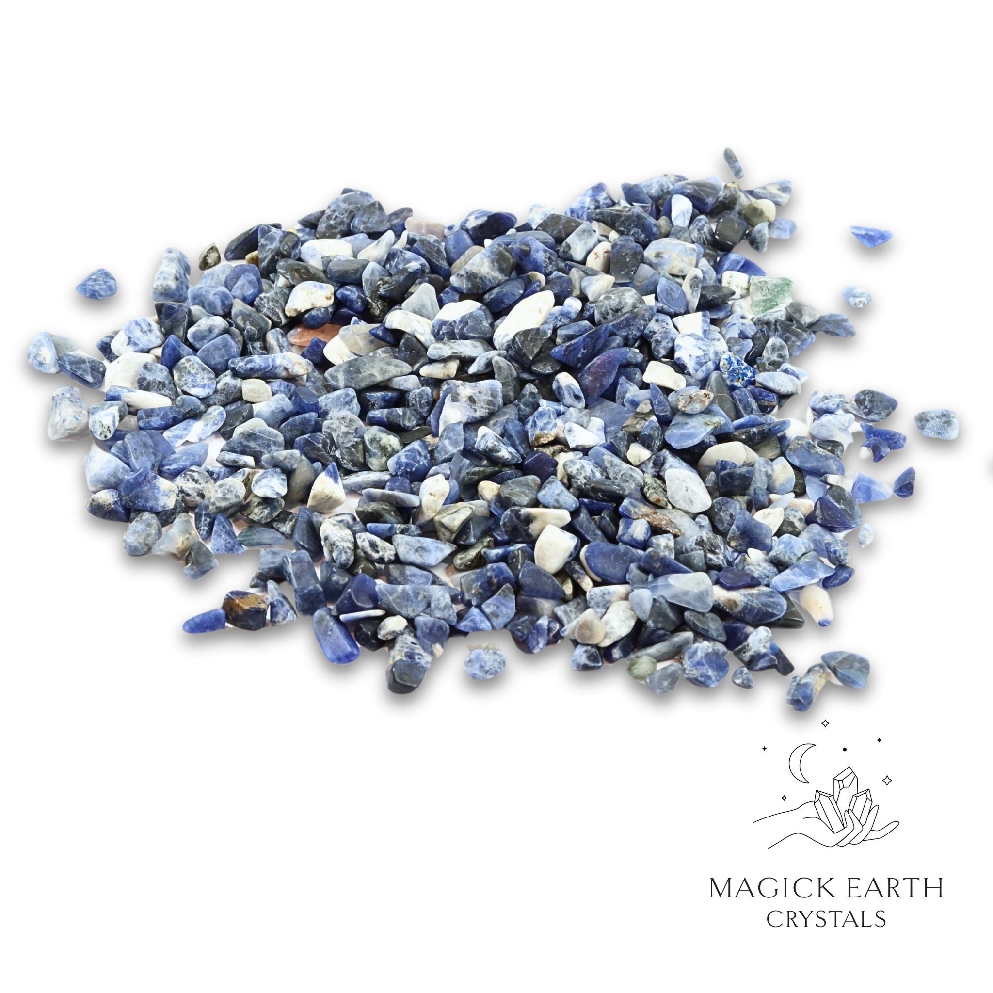 Sodalite Crystal  Chips Large  For Calm Expression