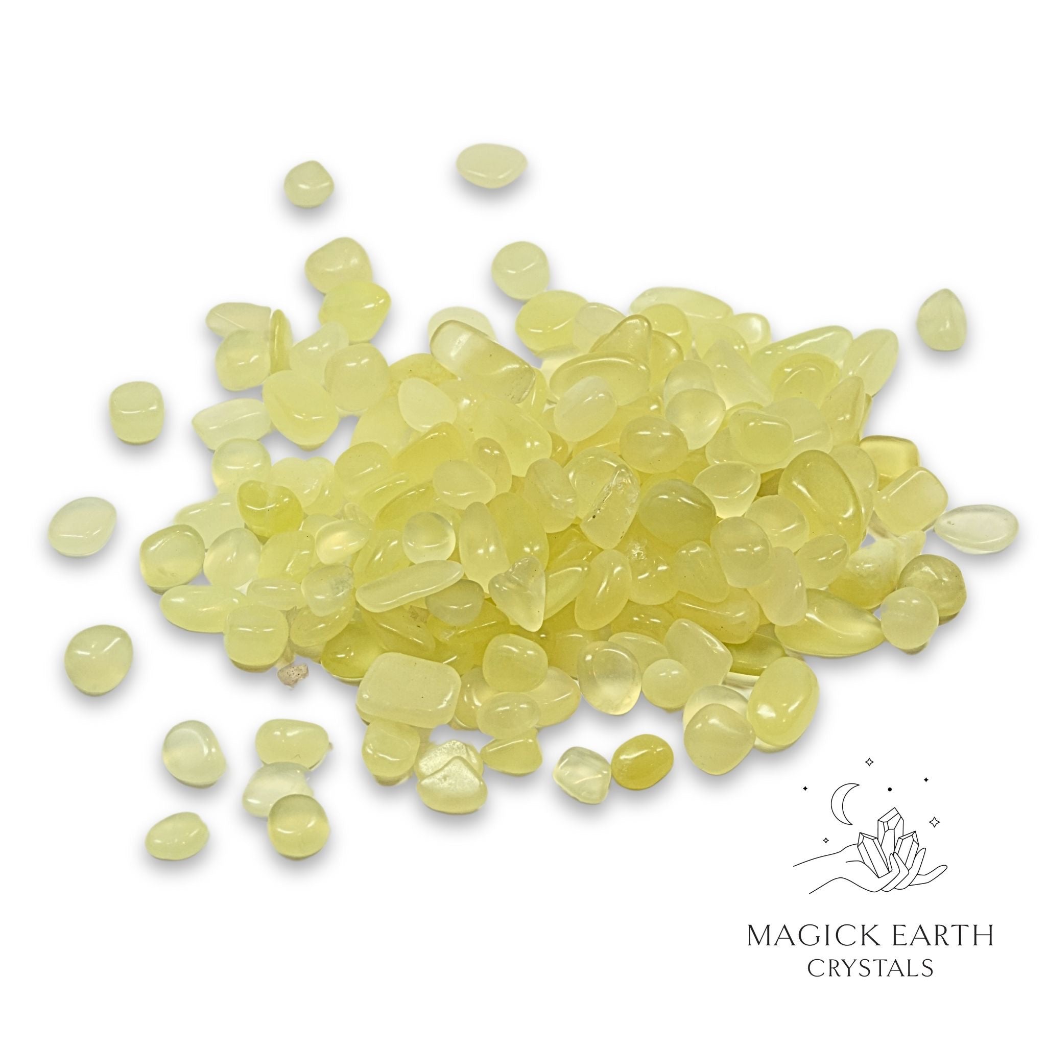 Jade Xiuyan Crystal  Chips Large  For Abundant Harmony