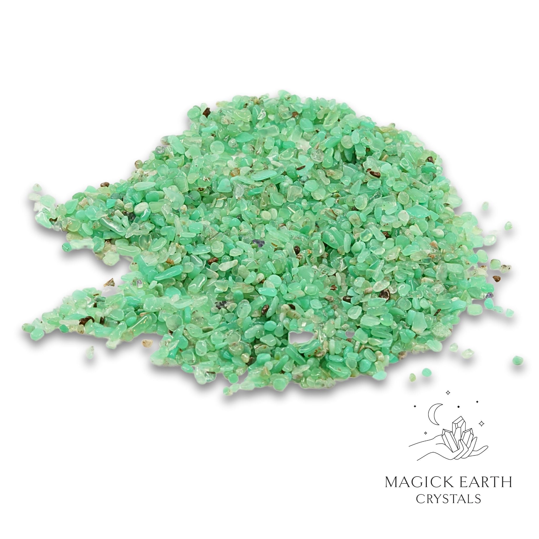 Chrysoprase Crystal  Chips Small Size For Hope & Healing