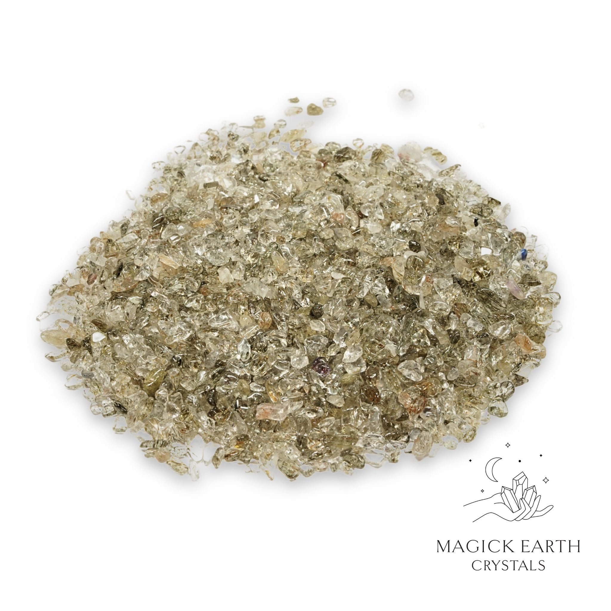 Smoky Quartz Crystal Chips Small  For Amplified Grounding