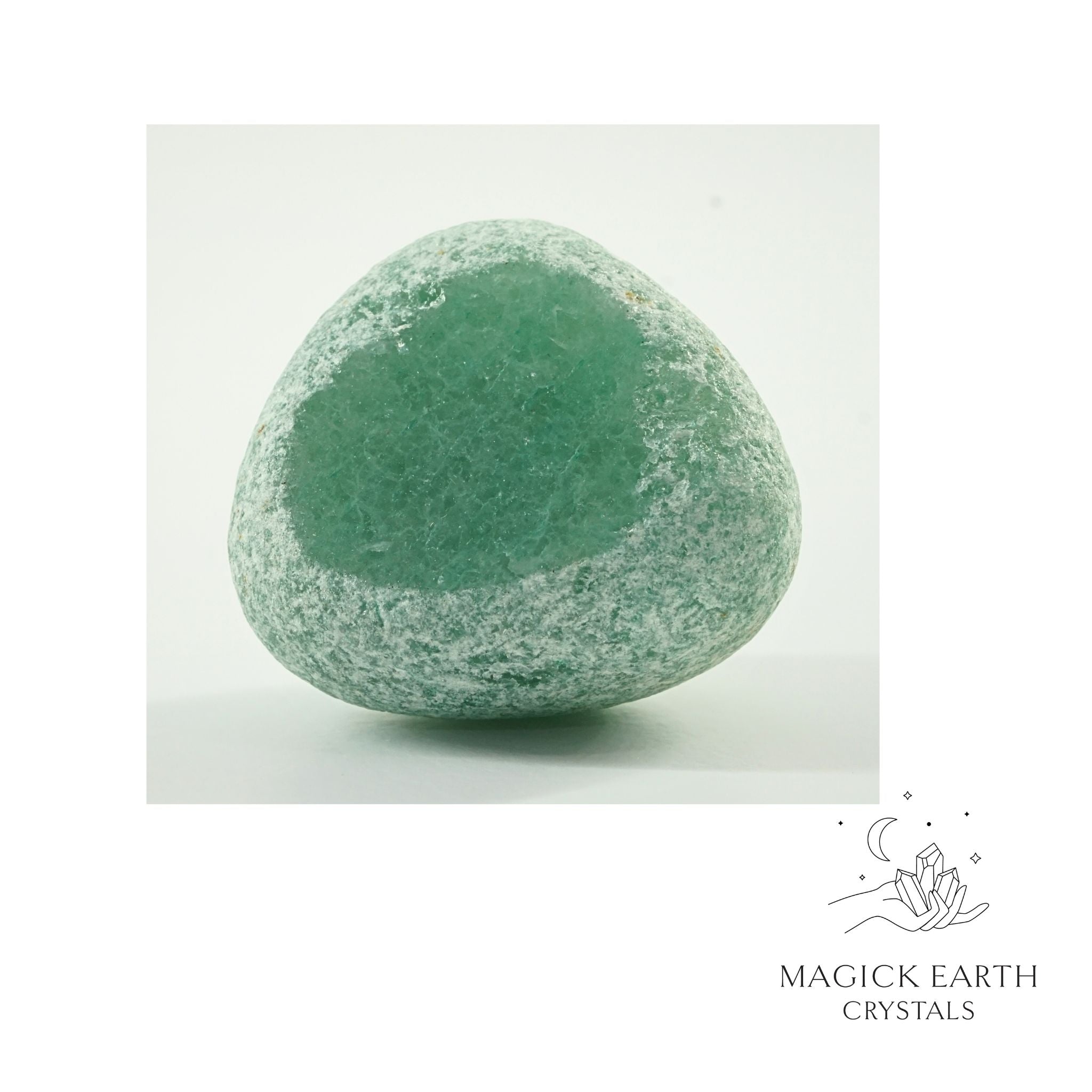 Ema Eggs / Seer Stone Crystals in Aventurine For Luck & Opportunity