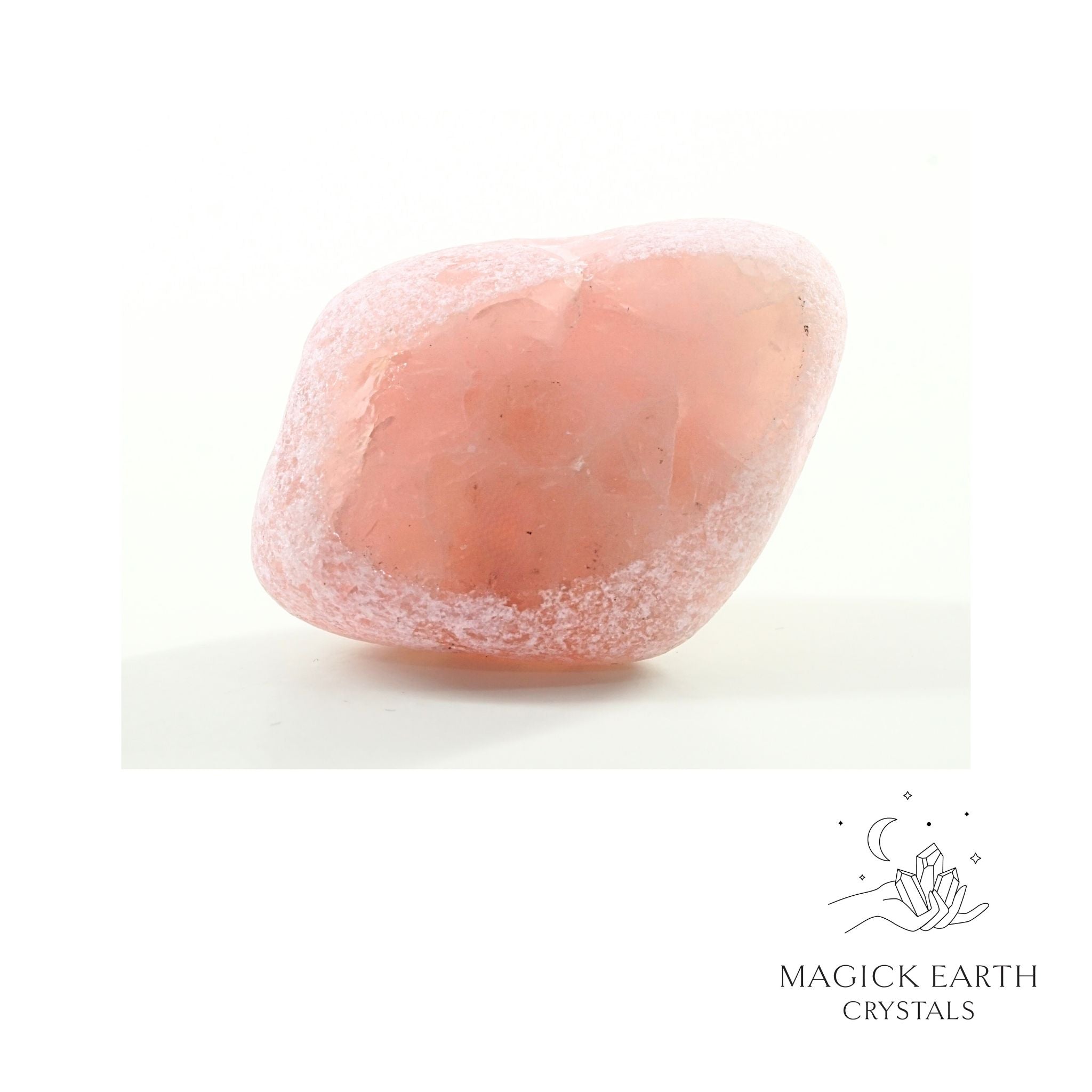 Ema Eggs / Seer Stone Crystals in Rose Quartz For Amplified Love