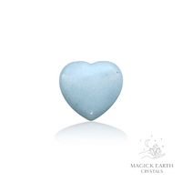 Peace & Connection Angelite  Heart 25mm