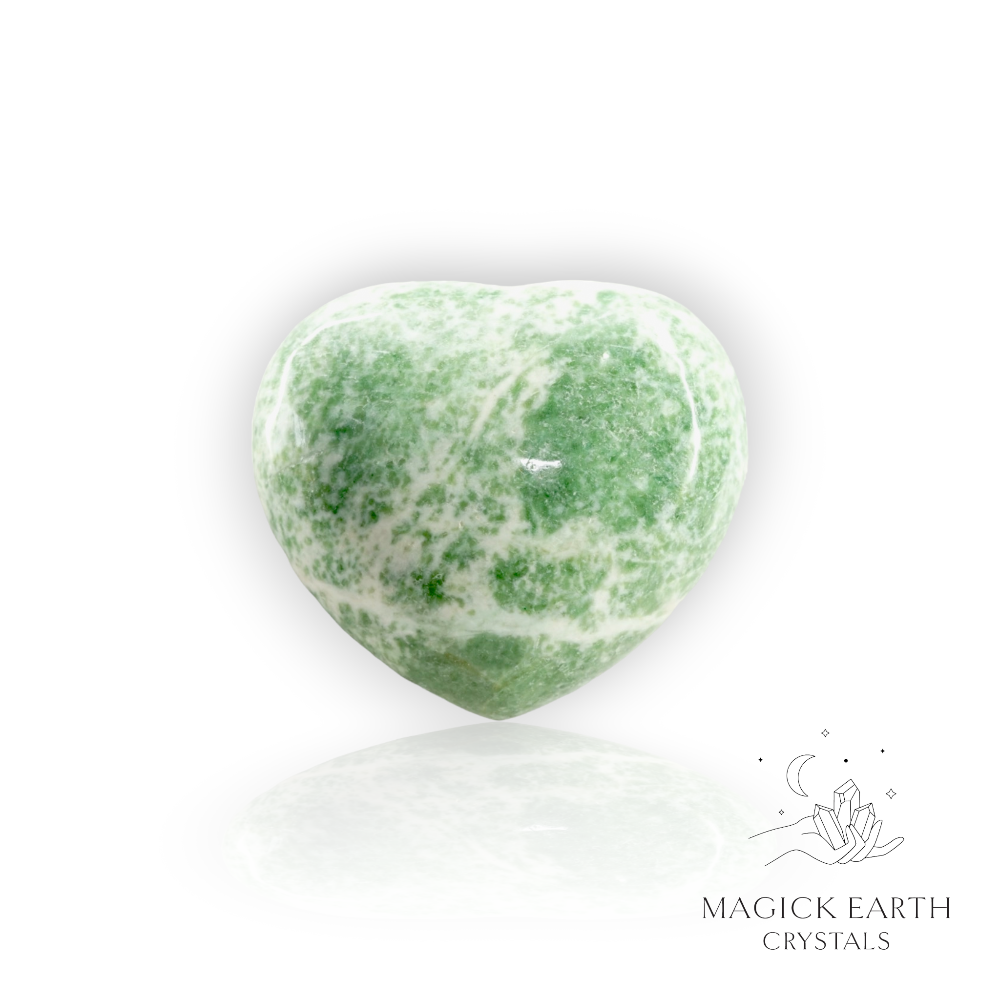 Jade  Heart 45mm For Abundant Harmony
