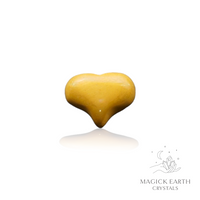 Mookaite Funky Heart Yellow Shade For Instinctive Strength