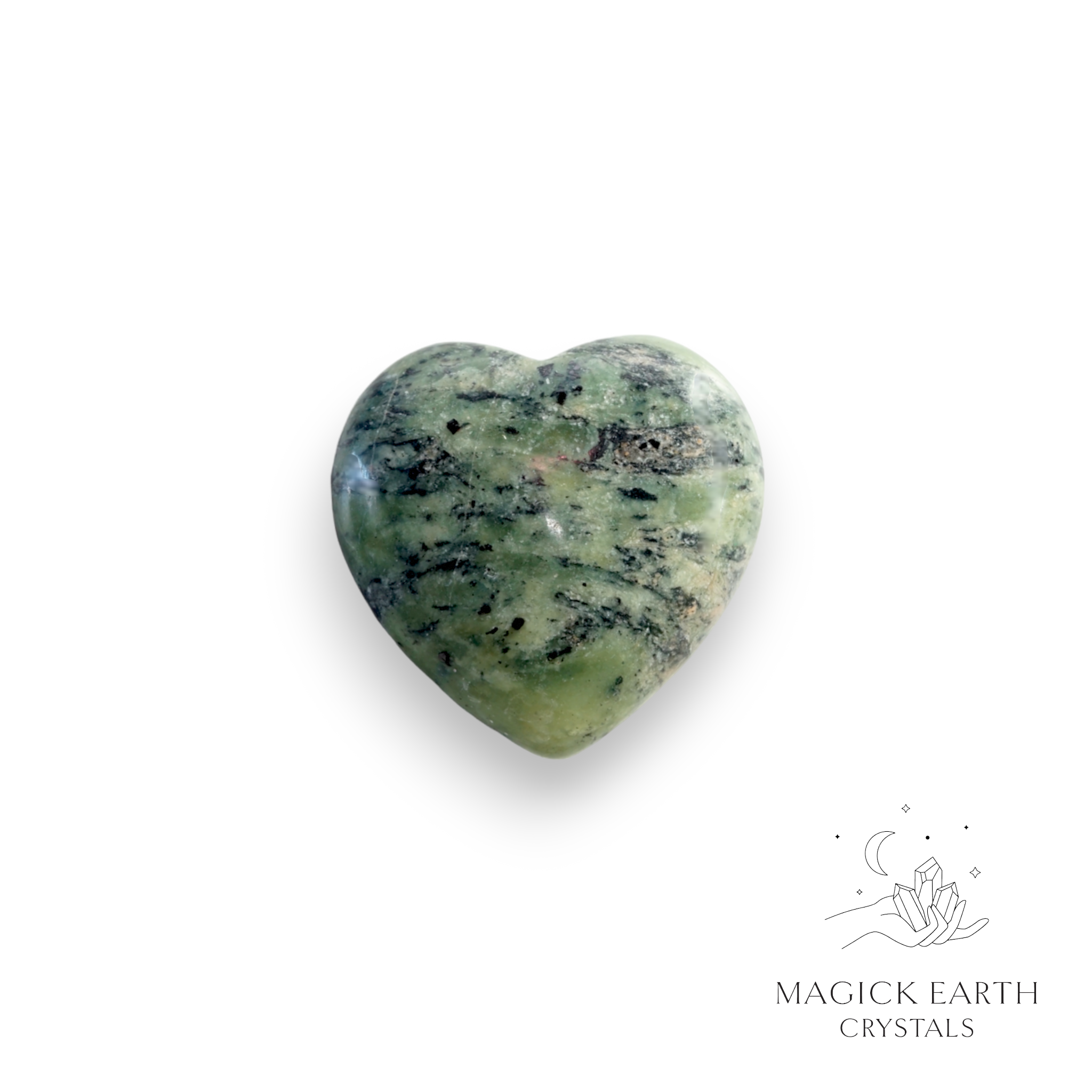 Jade Heart 30mm For Abundant Harmony