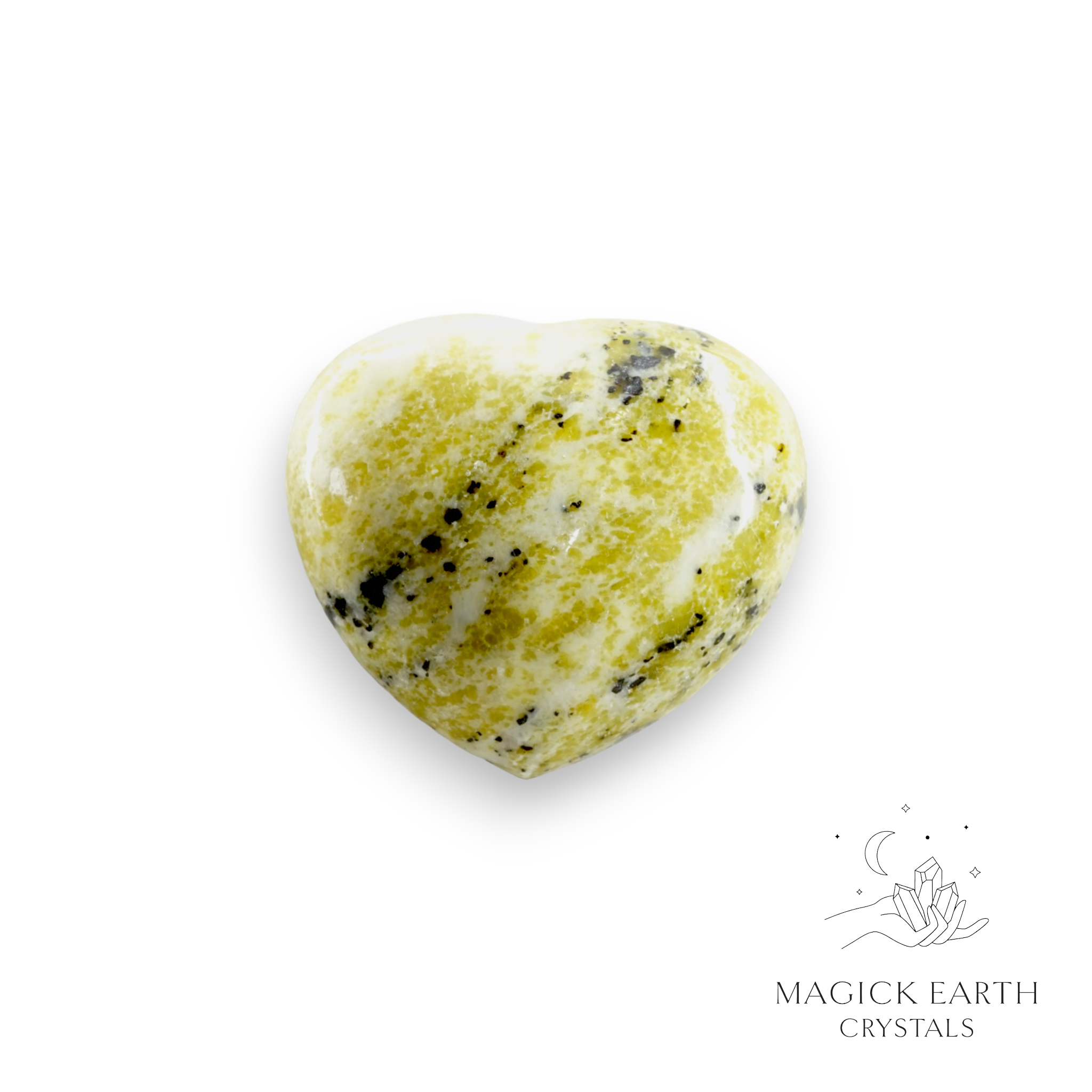 Turquoise Jasper  Heart 45mm For Steady Transformation