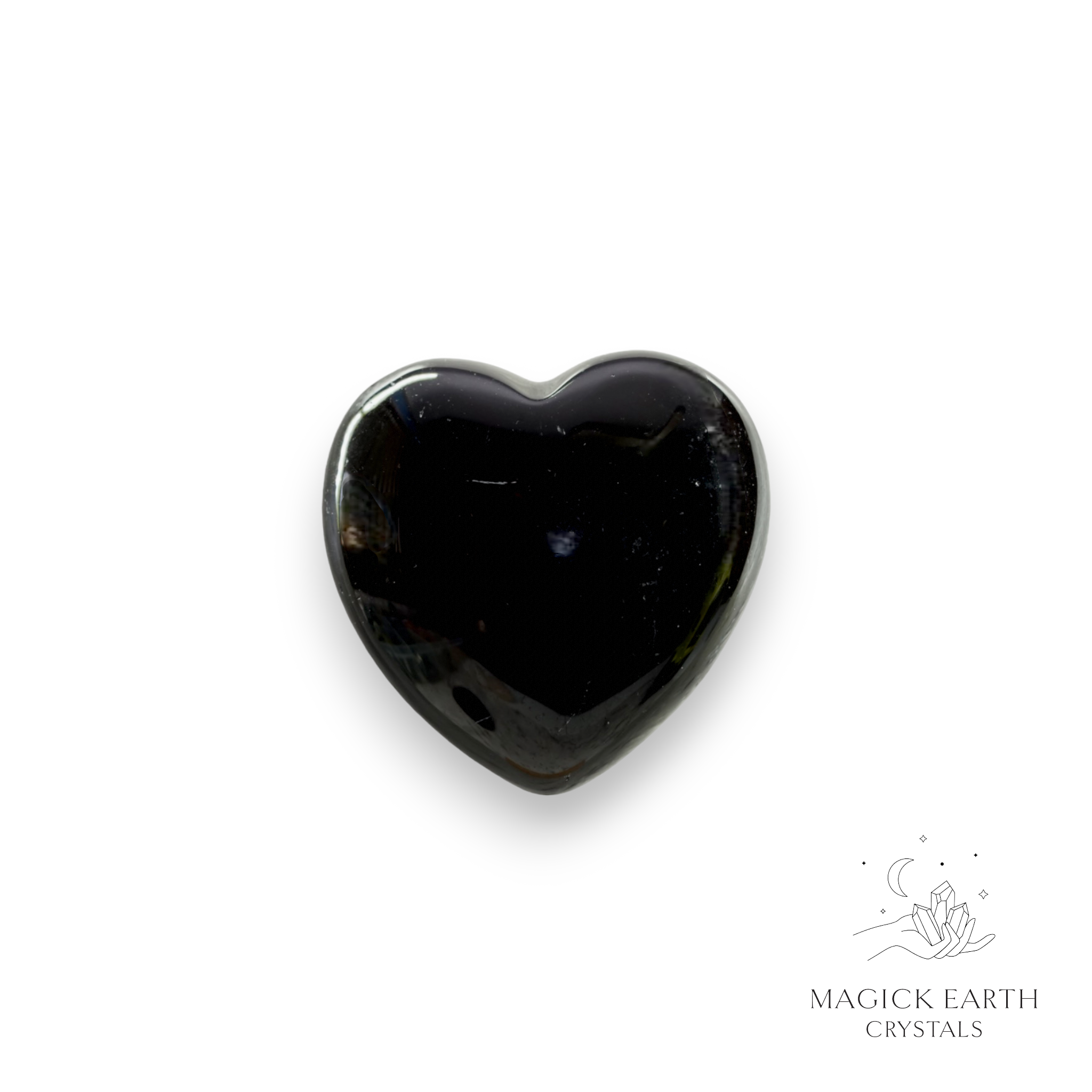 Obsidian  Heart 40mm For Tough Love Protection