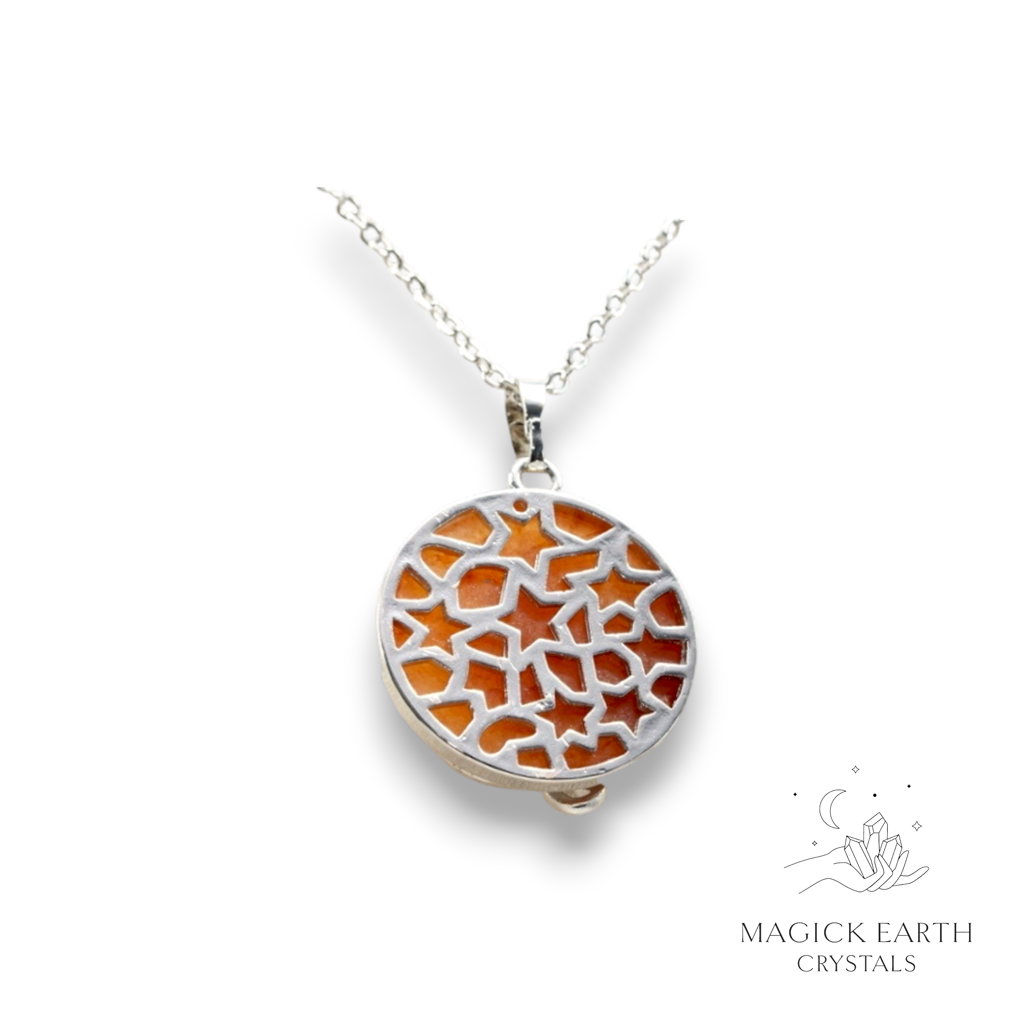 Red Aventurine Cat / Kitten Pendant For Luck & Opportunity