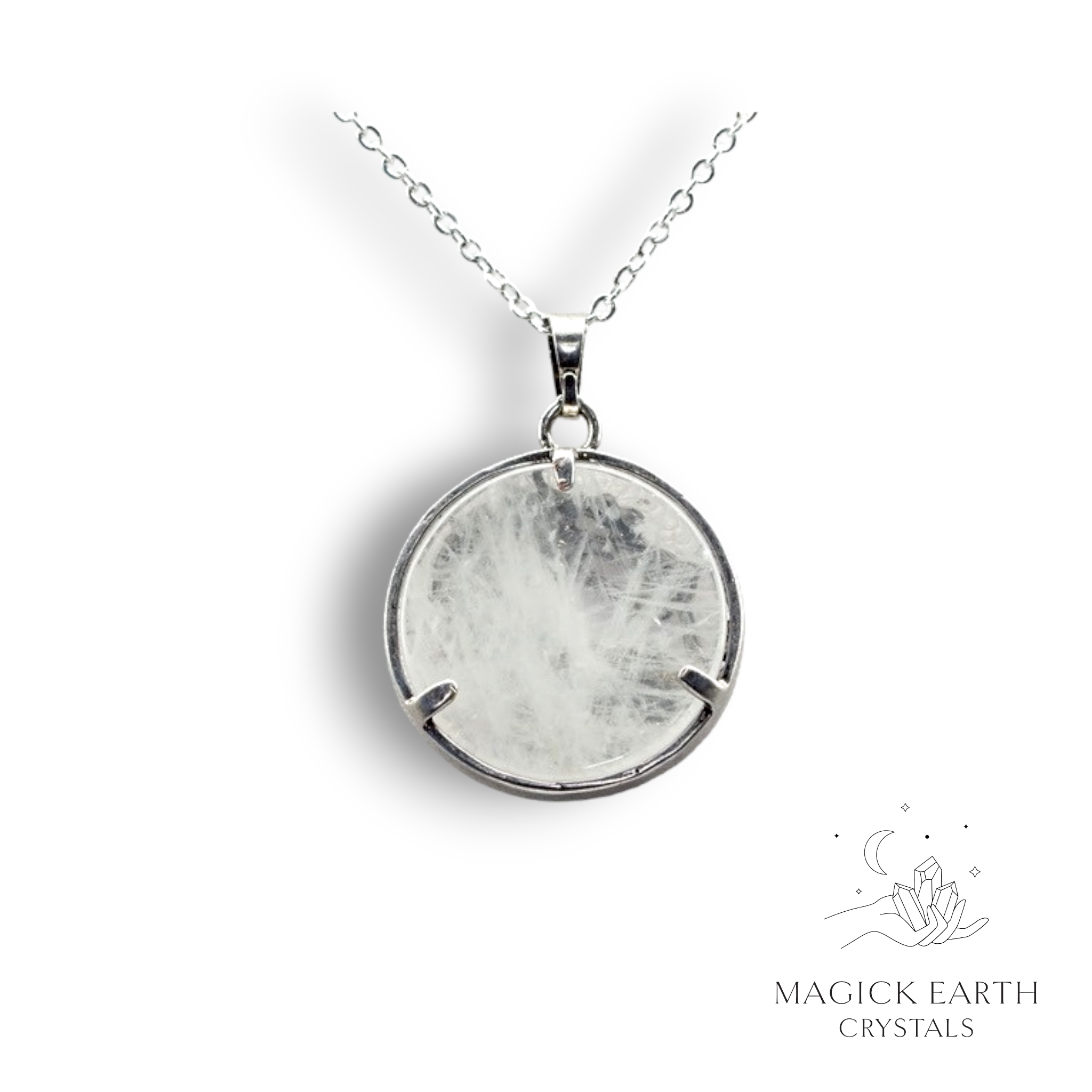 Clear Quartz Dragon Pendant For Amplified Insight