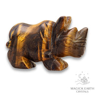 Tiger Eye Rhinoceros  For Confident Courage
