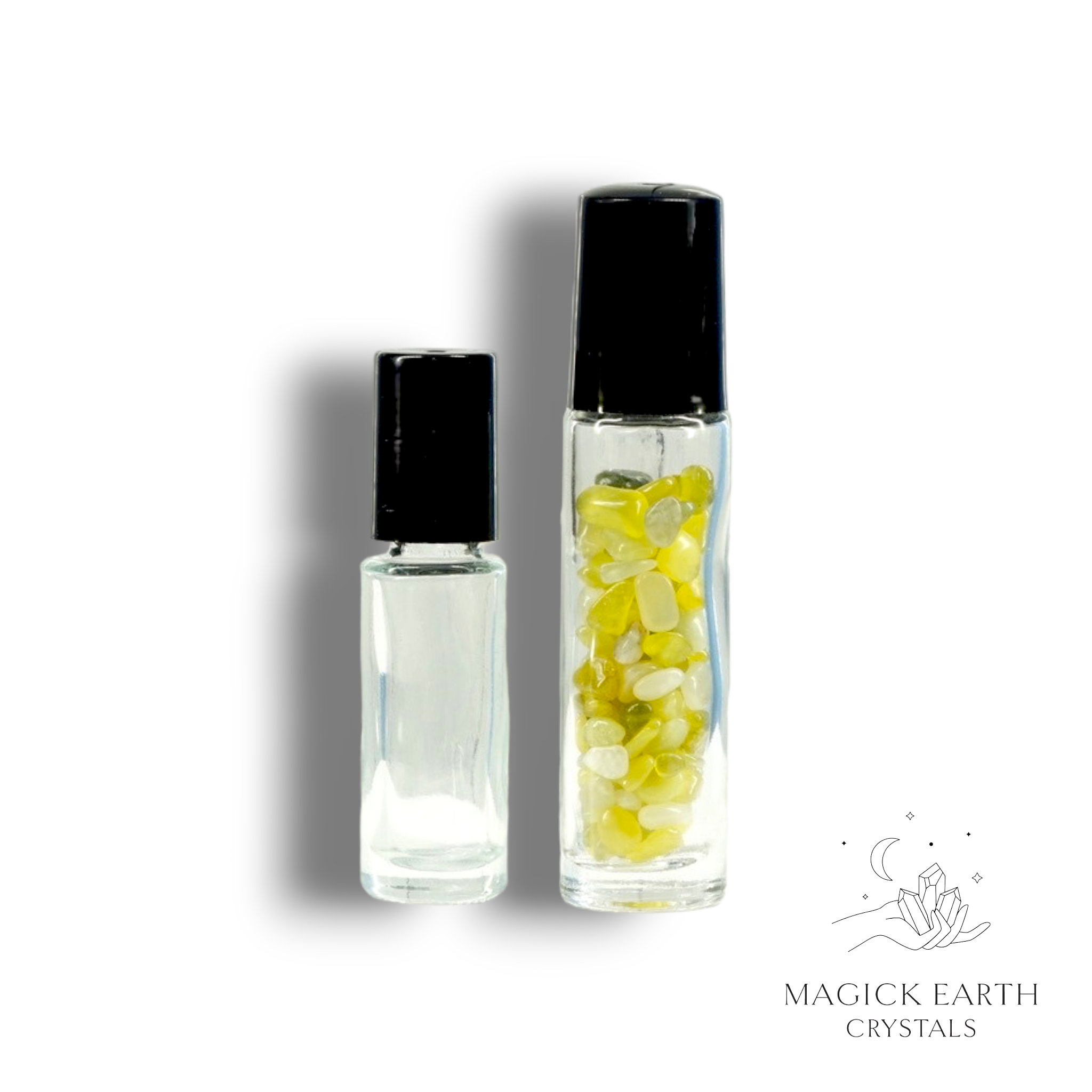 Jade Roll-On Chip Bottle 10ml For Abundant Harmony