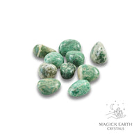 Jade Tumbled Crystals For Abundant Harmony 10-15mm