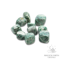 Jade Tumbled Crystals For Abundant Harmony 15-25mm