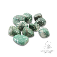 Jade Tumbled Crystals For Abundant Harmony 25-30mm