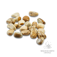 Picture Jasper Tumbled Crystals For Ancient Earth Wisdom Medium