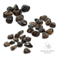 Smoky Quartz Tumbled Crystals For Amplified Grounding