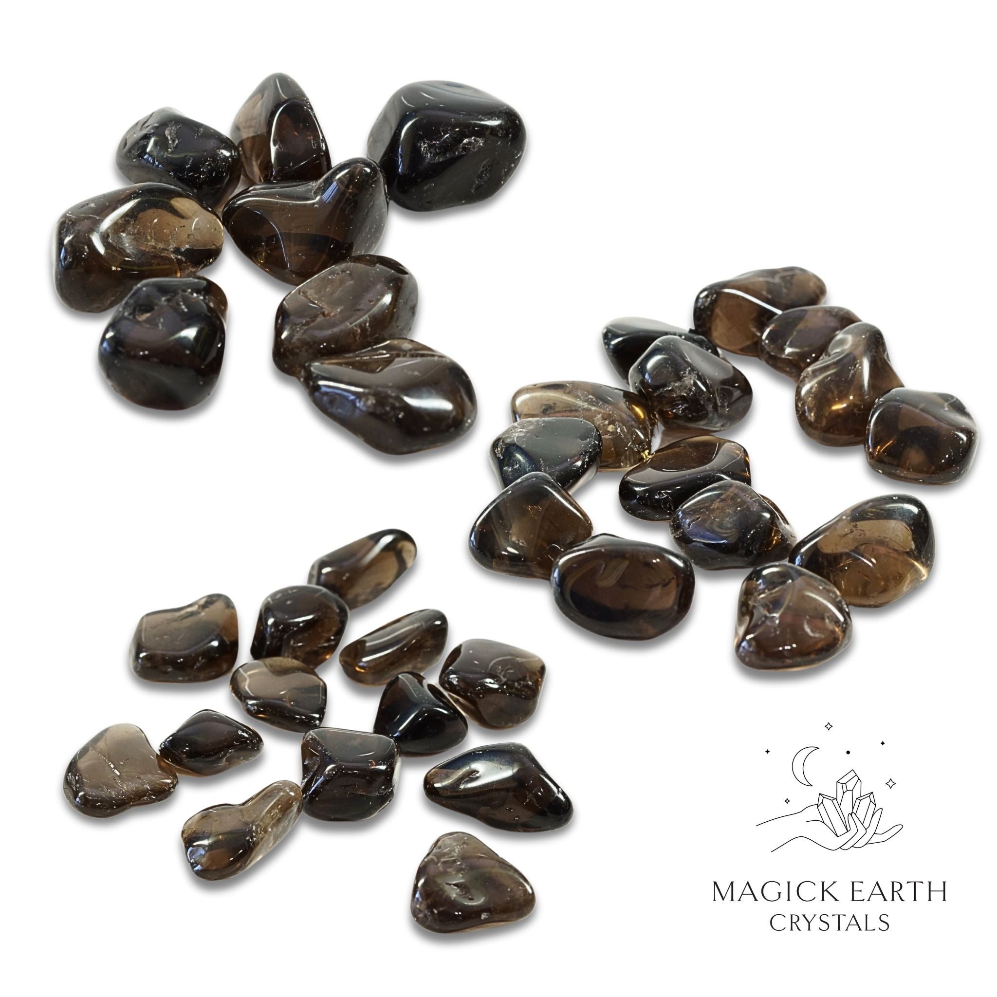 Smoky Quartz Tumbled Crystals For Amplified Grounding
