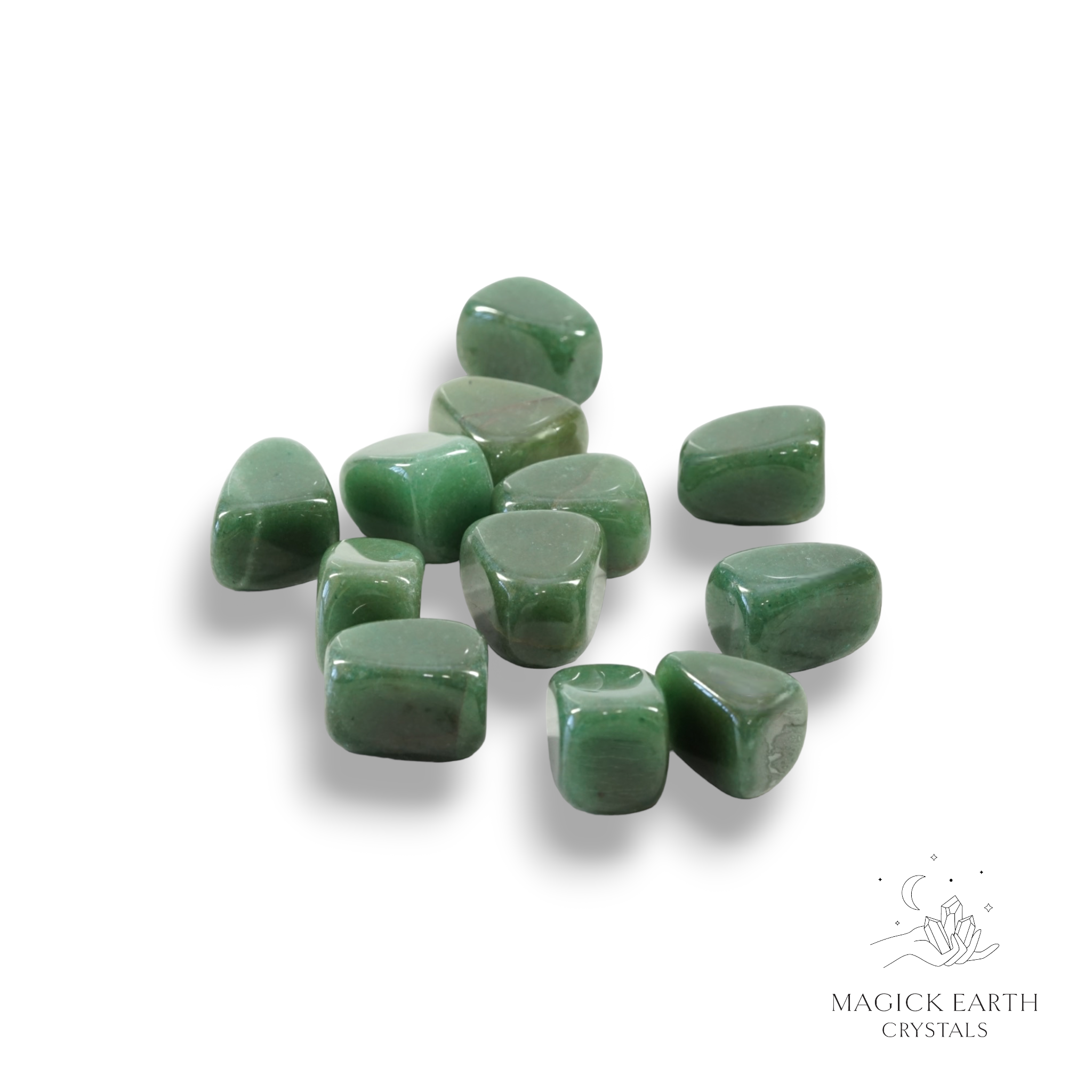 Aventurine Tumbled  Crystals  Darker Shade For Luck & Opportunity