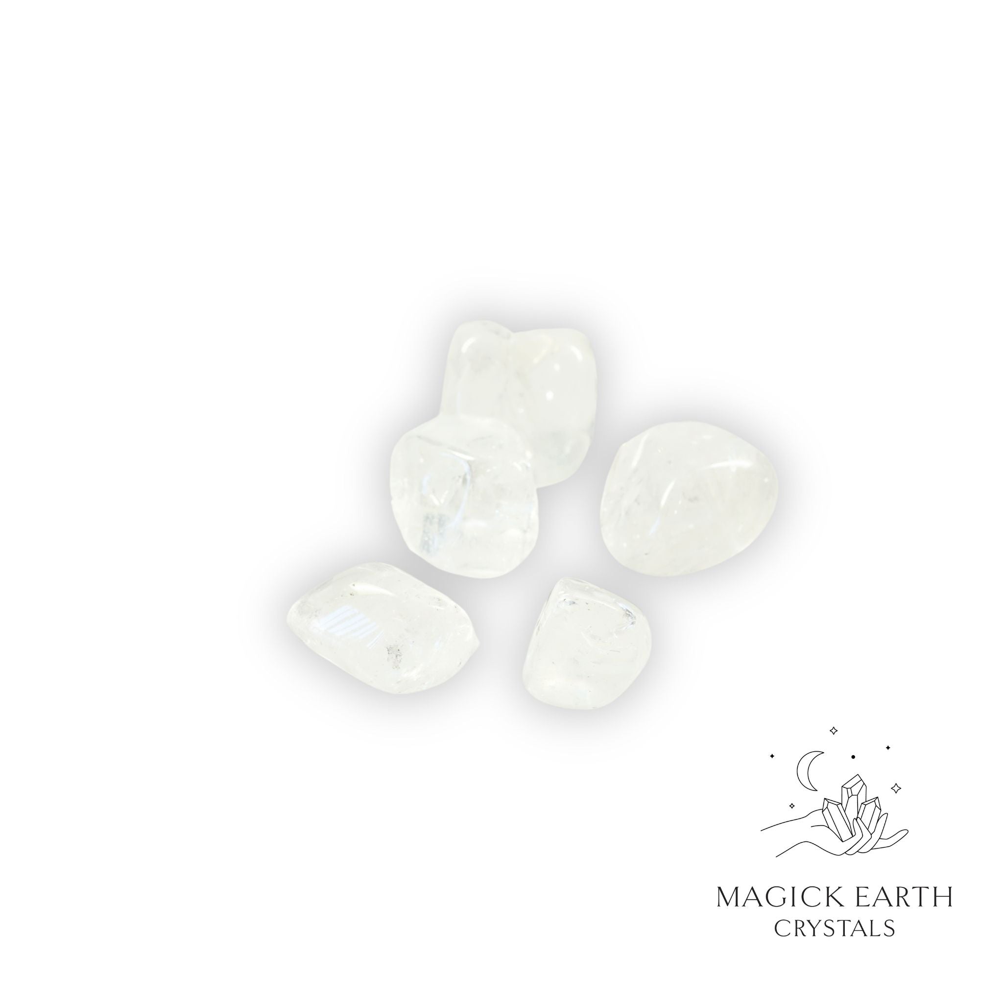 Clear Quartz Tumbled Crystal Size Large For Amplified Insight