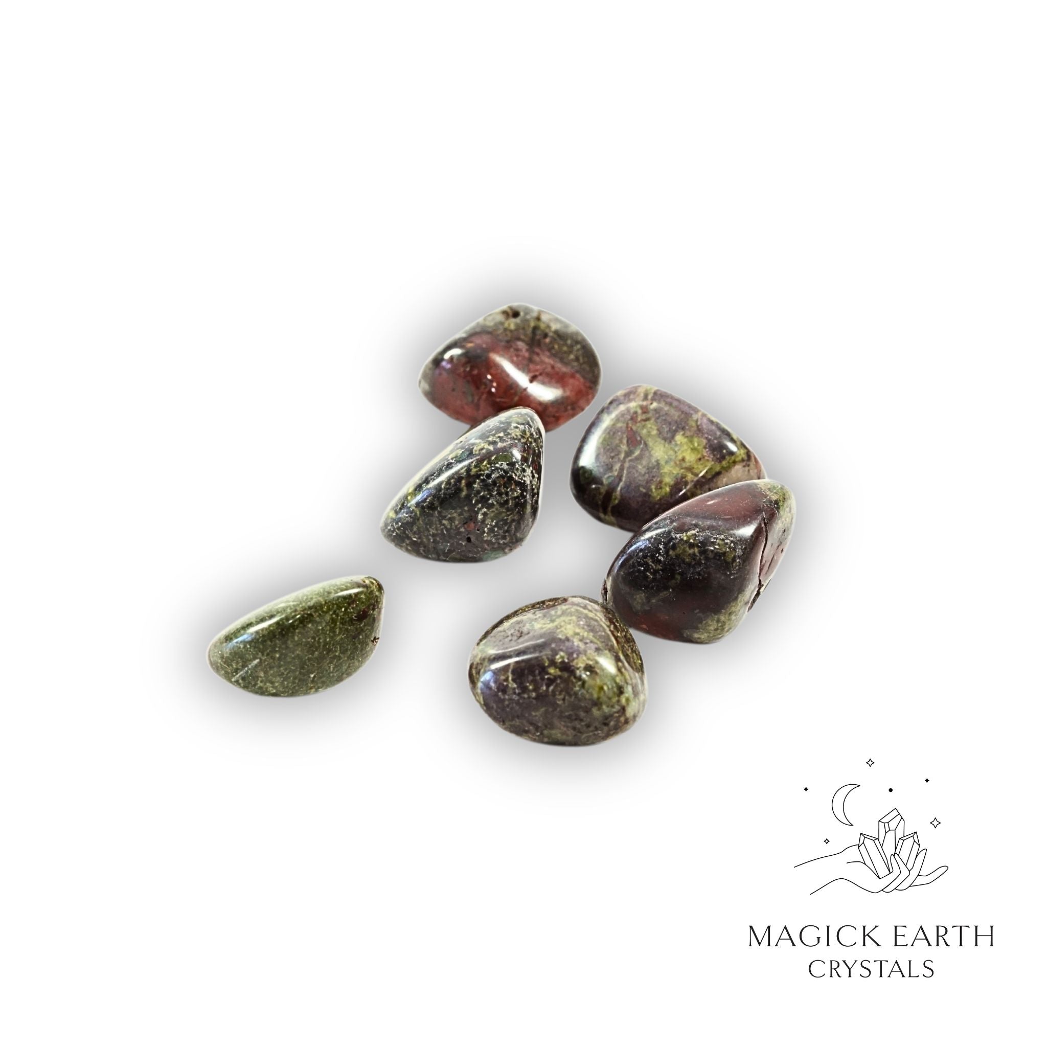 Dragons Blood Jasper Tumbled  Stone For Gentle Strength
