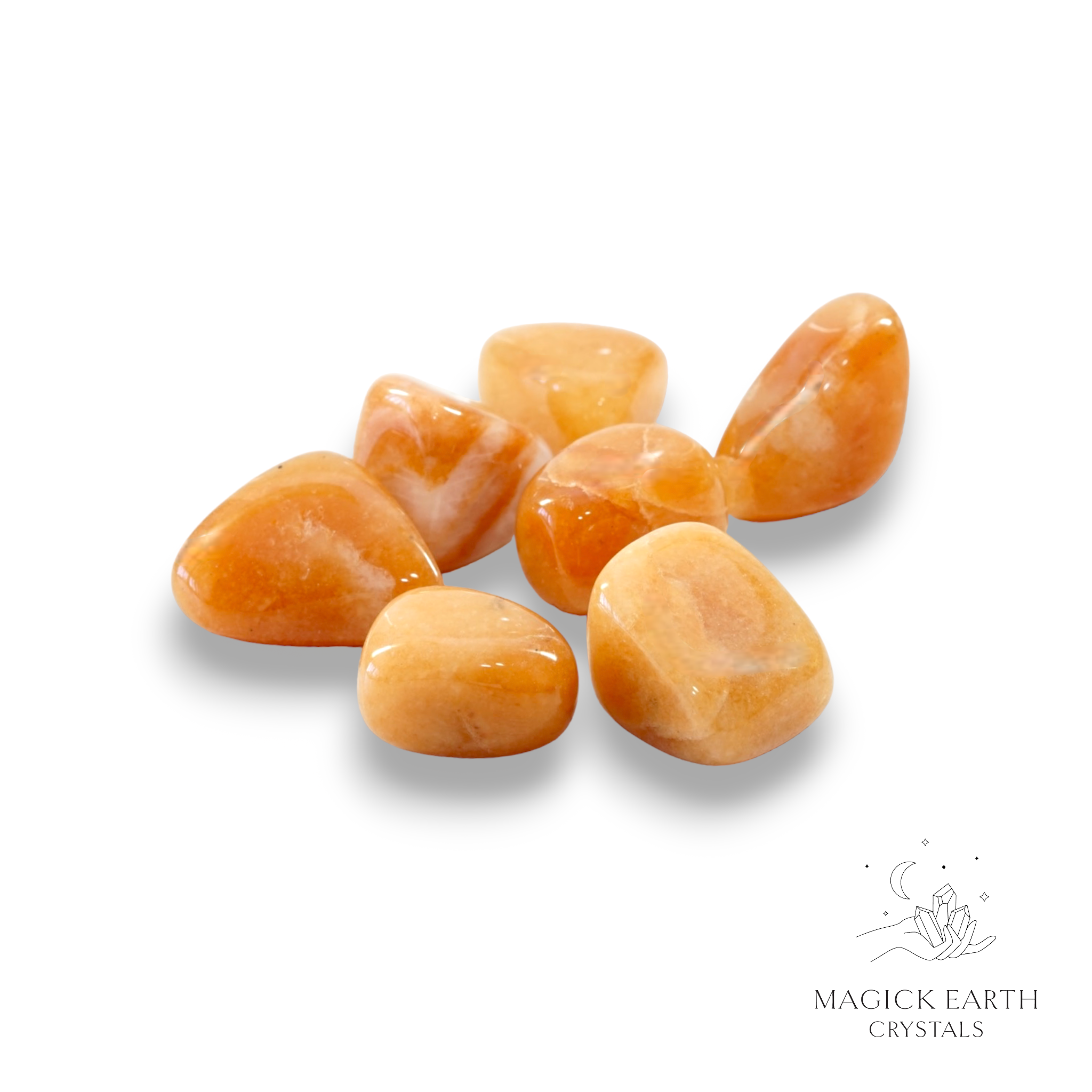 Red Aventurine Tumbled Crystals Larger Size For Luck & Opportunity