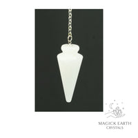 Clear Quartz Spike Pendulum For Amplified Insight