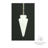 Clear Quartz Spike Pendulum For Amplified Insight