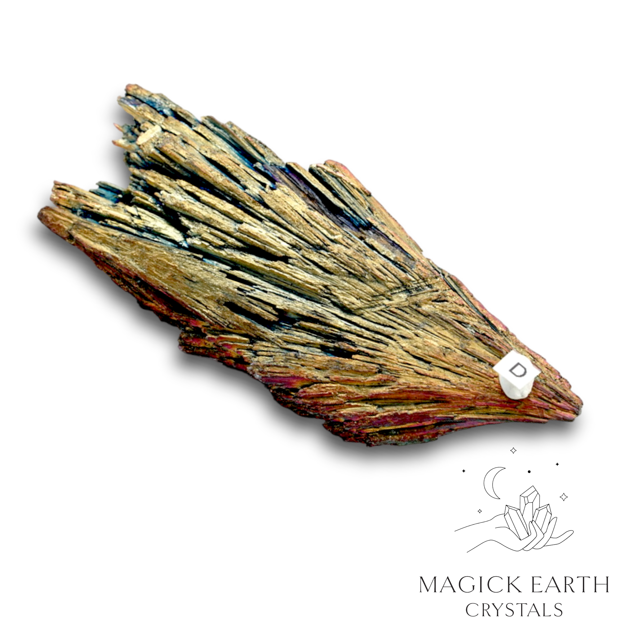 Black Kyanite Fans Rainbow Finish For No-Nonsense Protection