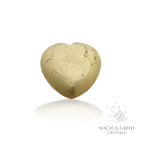 Electroplated Druzy Heart with Gold Finish  For  Steady Strength