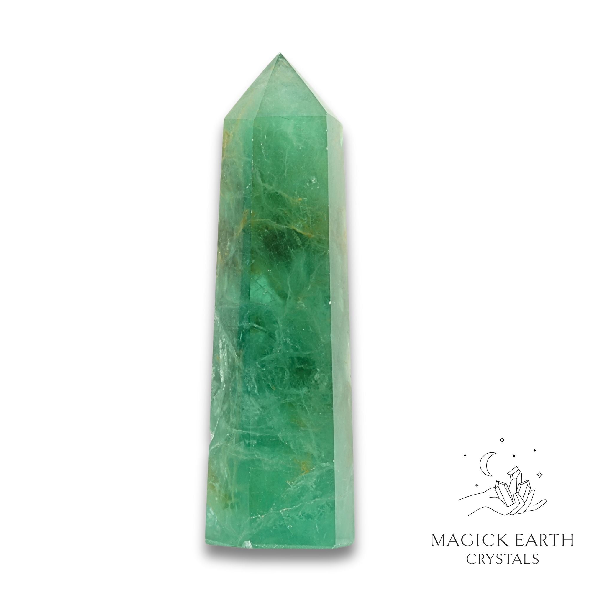 Fluorite Tower for Laser Focus