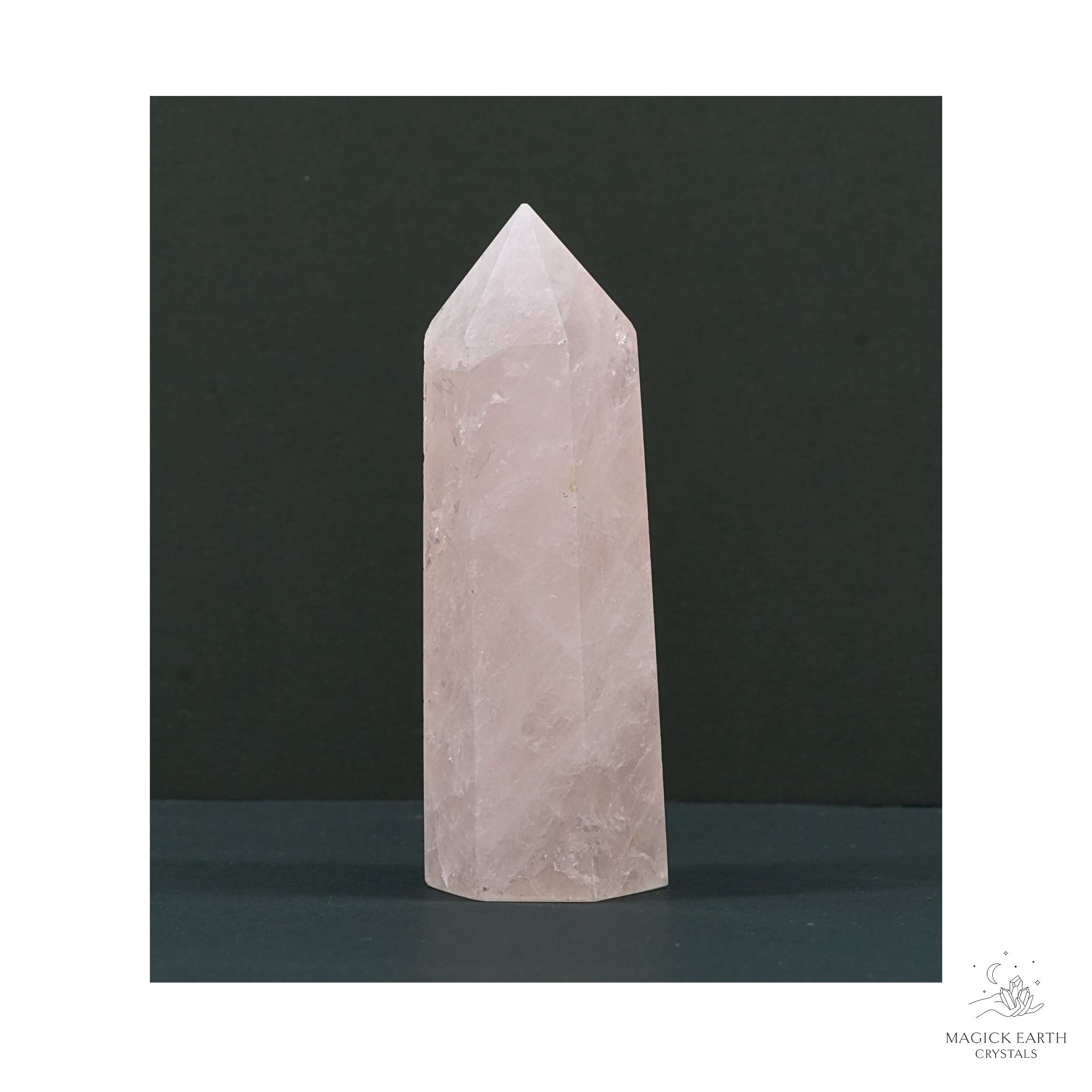 Rose Quartz Tower for Amplified Love