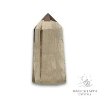 Smoky Quartz Tower for Amplified Grounding