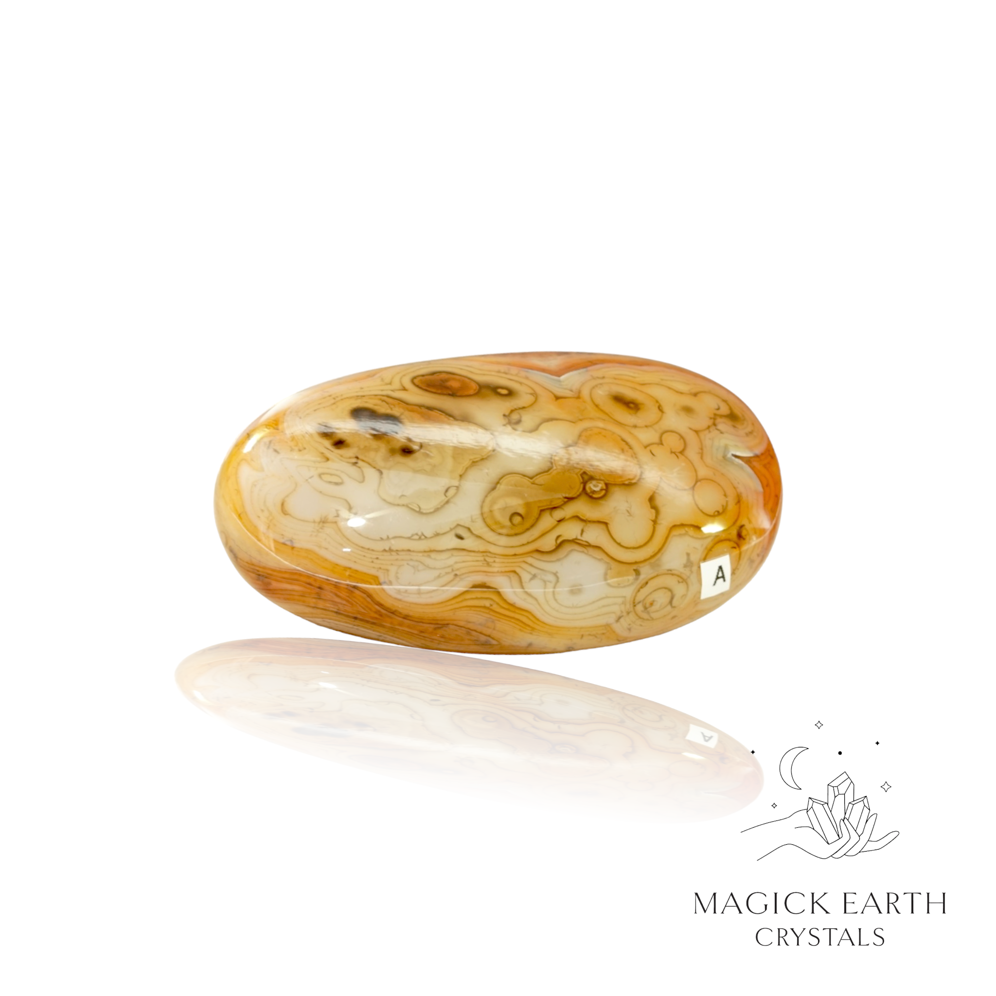 Agate Freeform Crystal For Grounding & Resilience