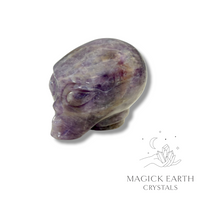 Amethyst Carved Alien For Stress Relief & Sleep