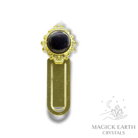 Blue Goldstone Bookmark For Ambition & Action