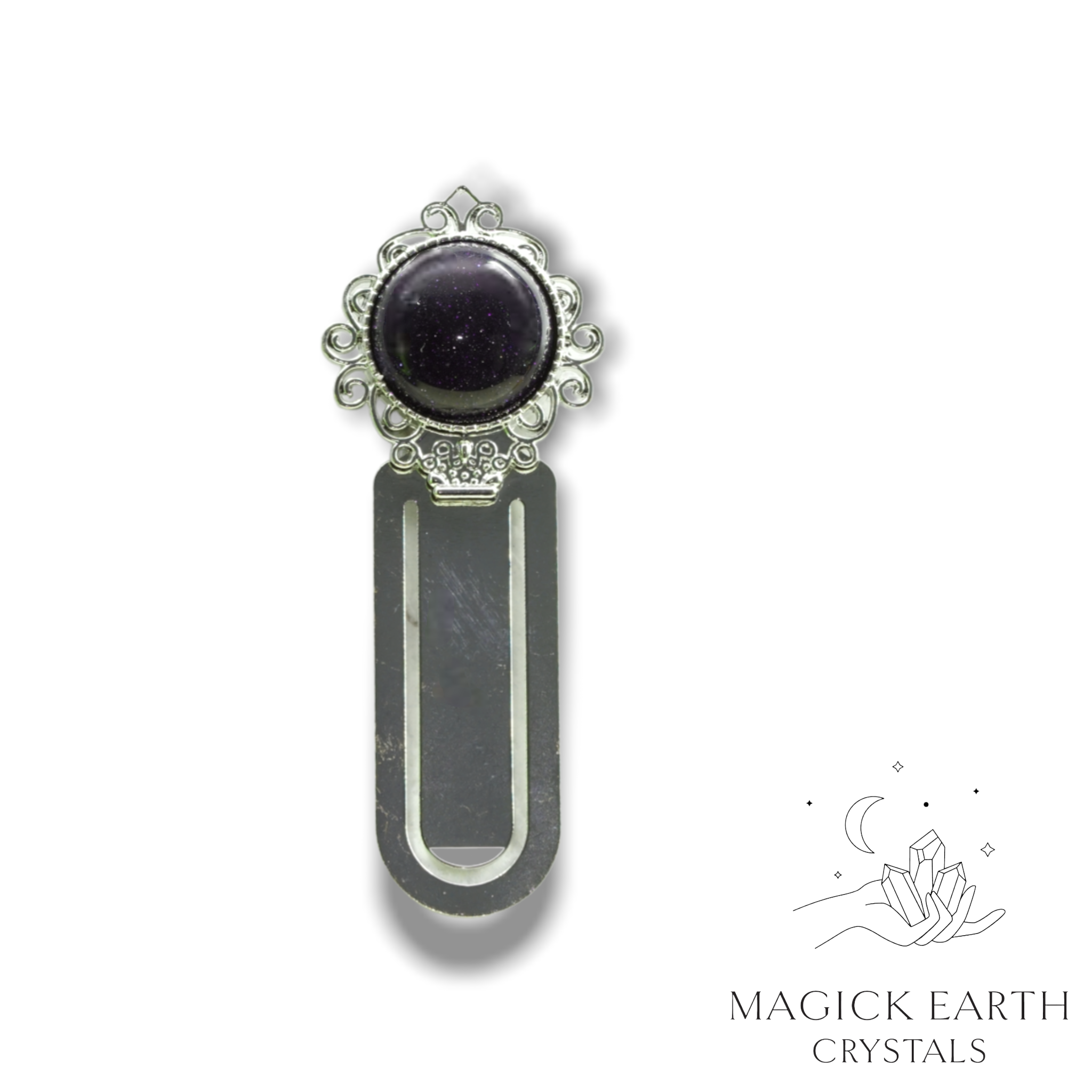 Blue Goldstone Bookmark For Ambition & Action