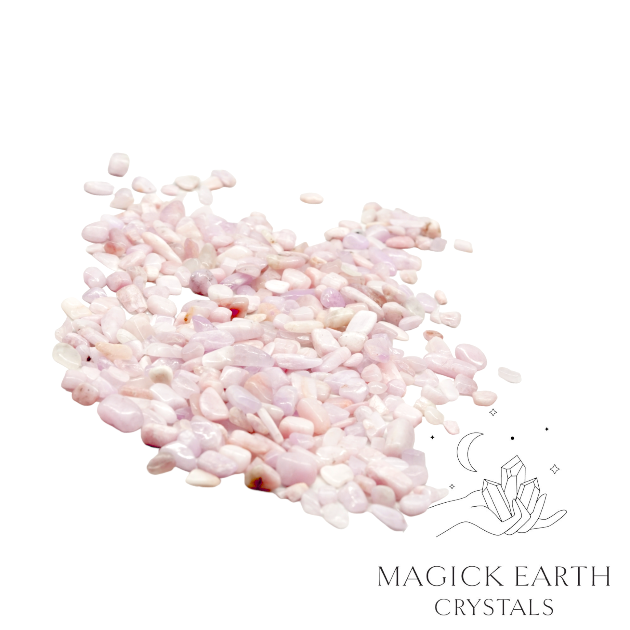 Kunzite Crystal Chips Medium Size For Unconditional Love & Acceptance