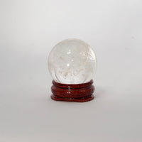 Clear Quartz Sphere For Amplified Insight