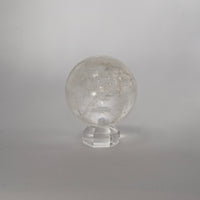 Clear Quartz Sphere For Amplified Insight