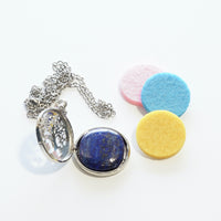 Lapis Lazuli Tree Of Life Diffuser Pendant For Clear-Sight & Wisdom