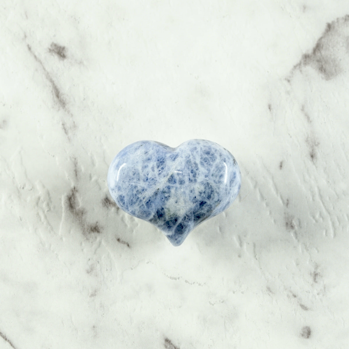 Sodalite Funky Heart For Calm Expression