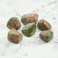 Unakite Tumbled Stones For Heartfelt Grace