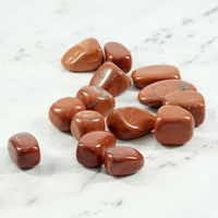 Red Jasper Crystal Tumbled Stone For Grounded Power