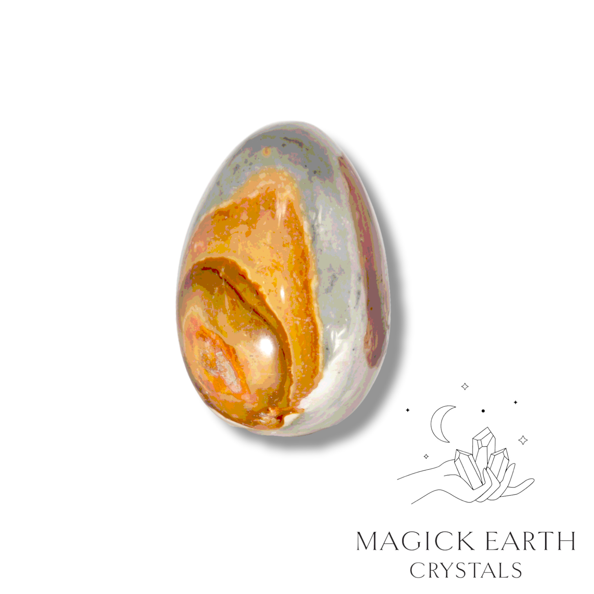 Ocean Jasper  Egg  For Dignified Acceptance