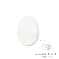 Selenite  Egg For Angelic Connection