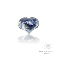 Sodalite  Funky  Heart Small For Calm Expression