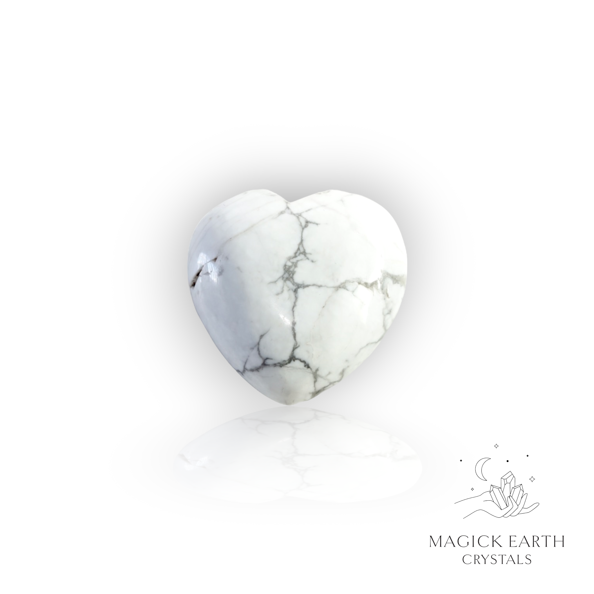 Hematite  Heart 30mm For Calm Communication