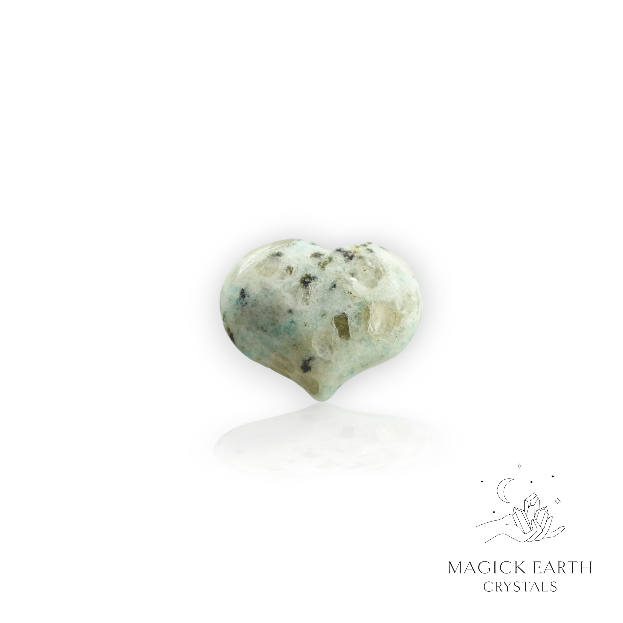 Sesame Jasper  Funky Heart For Recovery Support